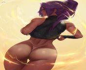 The things that I would do to (Yoruichi) is crazy like choking while fucking her pussy hard or pinning her against a wall and violently fucking her but if you could fuck one of your anime wafius you would probably do the same thing from crying baby while fucking hard