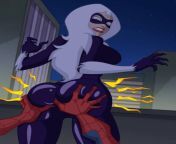 Marvel Spiderman Blackcat Booty Sense is Tingling by grimphantom from ginormica by grimphantom