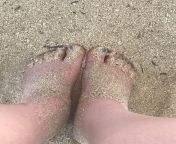 I got my feet a little dirty at the beaches of Costa Maya. Can somebody come clean them for me?? dms open from exploring the nude beaches of costa rica