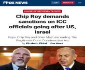 U.S. Representative Chip Roy Press Office 3d ? &#124; &#34;The ICC is an illegitimate court that represents a massive threat to U.S. sovereignty If the ICC goes after our allies, there will be consequences.&#34;Rep. Roy and Congressman Brian Mast d from asojo roy