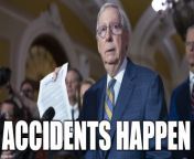 1 Day After Criticizing Vladimir Putin and Jan 6th, Mitch McConnell &#34;trips&#34; at a Hotel and has been Hospitalized. Putin&#39;s Response... from cewe putin