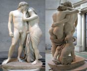 Venus and Adonis, 1794, Marble. Geneva, Villa La Grange, Muse dArt et dHistoire [11451200] from d art