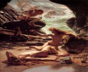Cave of The Storm Nymphs (1903) Edward John Poynter [2323 x 3186] from john abraham new x