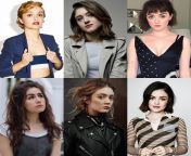 You&#39;re turned into a woman for the rest of your life, who&#39;s body do you chose? (Olivia Cooke, Natalia Dyer, Maisie Williams, Dodie Clark, Billie Lourd, Lucy Hale) from lucy hale nude fake