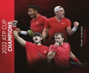 Canada wins the ATP Cup! The North, champions Down Under. They are champions of the ATP Cup for the first time. from under they pines