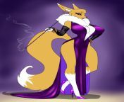 [M4AplayingF] Years passed since me and my beloved Renamon were separated from each other. One day, i find her happily working as the madam in a hidden illegal Digimon brothel from english madam fucked
