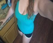 Just a little cleavage while I clean the kitchen from lsh lsr nudew xxx ok maid cleavage while workingmman sex potos op