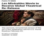 does anyone know if the Les Misérables re release will be coming to cineplex? from los misérables cap 57 complet