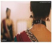 Saree clad desi sub wearing a collar from tamil saree open desi sex bold com