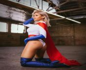 [Cosplay] Powergirl by Lauren Compton from lauren compton nude