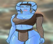 Aayla Secura ready for order 69 on Felucia. (Fun Collection) from collection girls39s