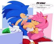 Amy rose titjobs Sonics hard dick (Artist: bigdon1992) from sfm amy rose kiss sonic