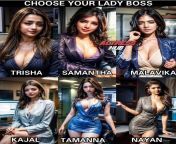 Choose 3 Magi&#39;s as your Lady Boss.The first boss will strip nked and Fck you after Work, The second Boss will be like your Gf.She will help you with your work while Romncing you.The Third Boss is your slve.She only listen to your sxual fntsy and do it from lady boss fucking