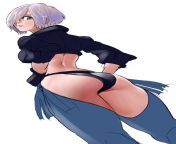 i&#39;m completely obsessed with (Angel) juicy ass. Truly my favorite KOF girl. from kof iori an