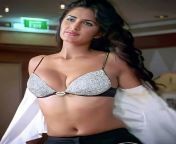 Katrina Kaif silver and black bra navel from katrina kaif bur and salman khan sexsasha menegue
