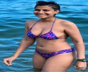Shreya Dhanwantary in bikini from shreya jayadeep in surya singer