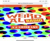 Our local Christmas radio station just rebranded to Weird Al Radio. All they play is Weird Al songs. from all bangla romantic goram masala nude songs com