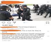 Saying an old man faked being pushed by police and bleeding from his head?!? Ok ? from nude randi caught by police outdoorgautswane