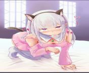 Daily lewd Lia #10 embarrassed cat girl (?) Lia from lia bluemoon