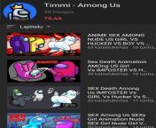 This disgusting human being makes clickbait sex among us videos that are just shitty meme compilations but look at the thumbnails and titles like wtf is wrong with this guy this needs to be addressed from download vs human being sex