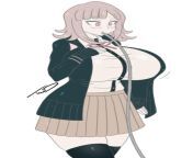 [F] Chiaki Air Pump Breast Expansion (yukihana draws / that-girl-whodraws) from breast pump machine sex milk girl peesing