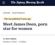 James Deen, pornstar for women from www waptrick james deen shayla stylez xxx com
