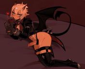 (Fb 4 F) ahh I see you have wondered into my chambers... well I am delighted to have such a good looking company.... A cute look and the vampire you were sent to kill doesnt seem so bad huh ?. Perhaps I can convince you too enjoy my company ?. A char from good bad company