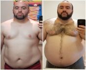 M/33/5&#39;6&#34; [317lbs &amp;gt; 233.8lbs] 1 year (July 15, 2018 to July 15, 2019). Flexible Dieting Approach (counting Macro&#39;s). Hired online coach after 9 months on my own. At this point, coach &amp; I will be transitioning to Reverse Diet phase t from july xx
