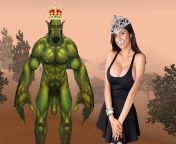 The King and Queen of the orcs in my world. I haven&#39;t started writing any actual story yet, but the 500 pages appendix about the orcs&#39; mating rituals is almost done. from king and queen of koktebel
