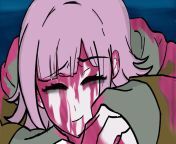 First time drawing a lot of blood on Chiaki, wanted to touch it up more but I had work. Still, I learned of a few new drawing features because of it so Im happy about it. from 12yr first time virgin pusy seal break blood in