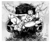 Amazon Futa Queen on her throne (Losstarot98) from amazon futa