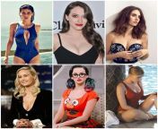 Alexandra Daddario, Kat Dennings, Alison Brie, Brie Larson, Katy Perry, and Scarlett Johansson. 1-3: Titfuck, lap dance, 69, missionary, and cowgirl competition. 4-6: Throatfuck, 69, pile driver and reverse cowgirl anal competition. More in comments. from alison brie leaked