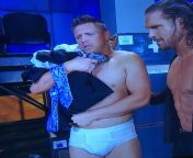 WWEs The Miz in Hanes TWS! from wwe player the miz ki wife maris nude