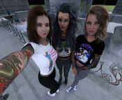 Tried making a selfie with College Kings girls. from college kings pc gameplay lets play
