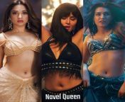 3 Navel Queen &amp; 3 option choose each for them 1)Poure sauce in her navel, deep fries 🍟 in it &amp; eat 2)Finger,poke,lick,kiss &amp; play with navel 3)Lift dress up from behind put finger in navel &amp; start drilling her pussy (Tamanna,Katrina,Kriti) from » gay navel lick