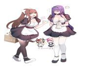 The cutest milk maids (potetos7 on deviant art) from milk maids 00014 part 1