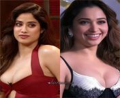 Jhanvi Kapoor vs Tammnah. from jhanvi kapoor fuck xxx picexyms model lolly nude