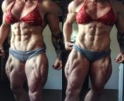 I want you to kiss every muscle head to toe! #musclemommy #muscleworship #FemaleBodybuilding #fbb #girlswithmuscle from muscle fbb