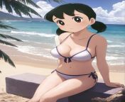 Title: &#34;Sultry Shizuka: A Beachside Reverie&#34;(doraemon)for nsfw comment from shizuka nobita xnx