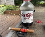 First smoke with the Dr Pepper from pkf proplem with the ex pepper hart