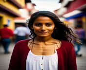 This is an AI generated image of a girl from Peru, what do you think? from chibola peru