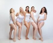 Curvy Models In White [5] from curvy models in baby doll