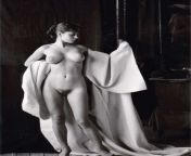 Nude Model for German Painter Ludwig Geier in 1939 from yasushi rikitake junior nude model photobookmil