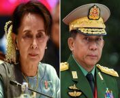 Myanmar junta leader departs for Moscow security conference from myanmar