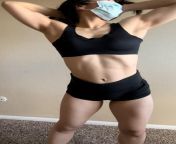 thecaringdoc - black sports bra and shorts from thecaringdoc
