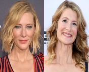 Cate Blanchett or Laura Dern? from cate blanchett sex scenes in notes of scandal