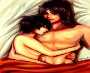 Eren and mikasa having a moment from mikasa joi french