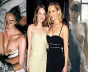 Nude Debut: Emma Stone vs Jennifer Lawrence from nude fake emma maembongangladas song