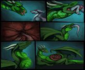 Dragon vore comic from 3d dragon vore