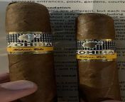Real or fake? Left is a Siglo IV, right is a Robusto. Siglo looks real to me (minus the fact that the white blocks dont line up exactly). Robusto has no head within head - could it be from an older vintage? Ive heard store I bought from is legitimate. from vintage i